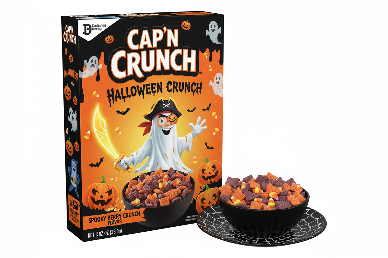 Cap n Crunch spooky