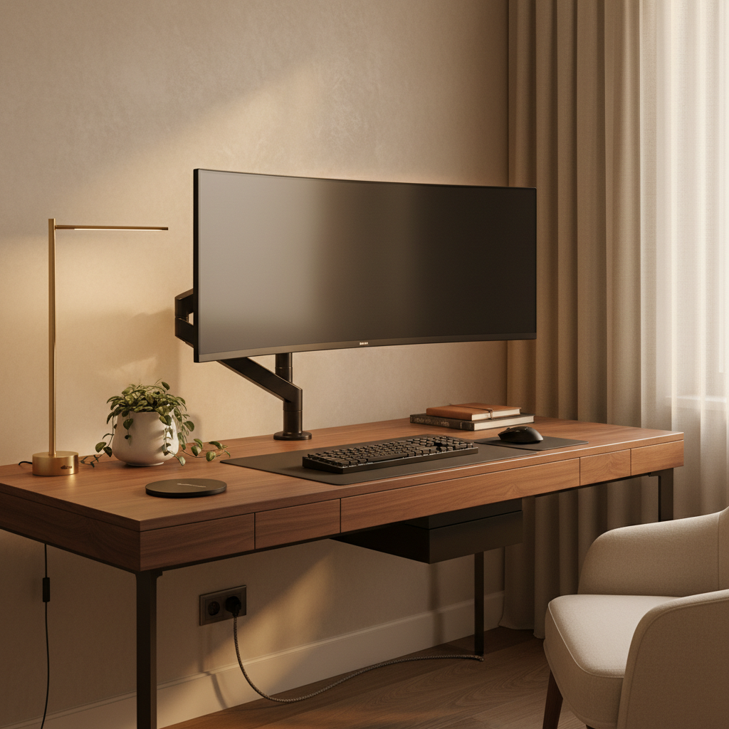 Home Office an desk setup